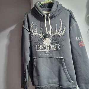 RedHead Charcoal Hoodie